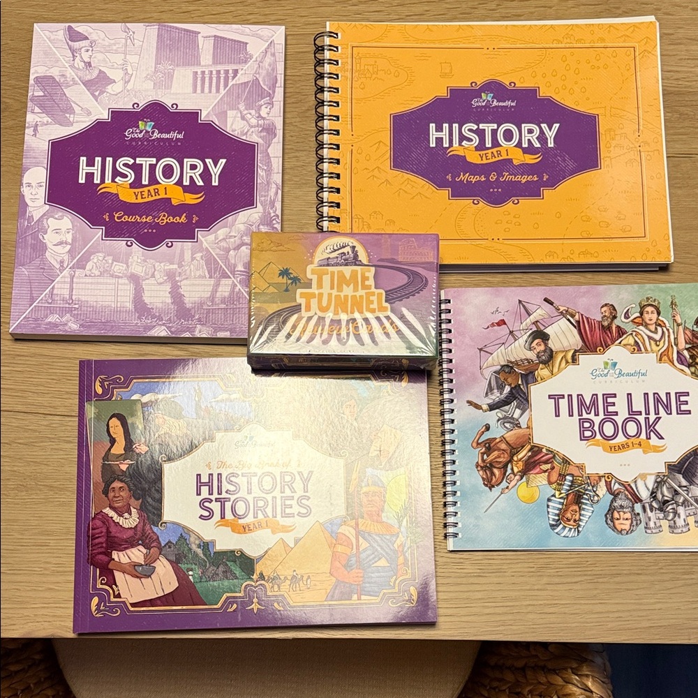The Good and the Beautiful History Year 1 Curriculum Book Set